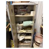 Bathroom cabinet and contents