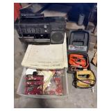 Jig saws, radio and organizer