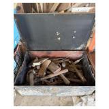 Metal toolbox with Tool