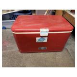 Vintage thermos cooler