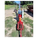 Hutchinson grain auger 8-52 with 10hp electric