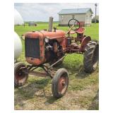 Allis gas tractor wide front carbon has been