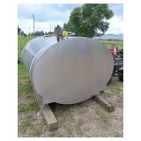 Mueller Stainless steel bulk tank with electric