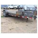 2011 Load Trail tilt bed 20 ft. Pull type trailer