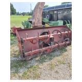 Schweiss tractor 3pt snowblower dual auger