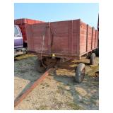 Bardge box wagon with hoist