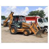 2012 580N Case Backhoe tractor front wheel assist