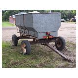 Flare box wagon and hoist