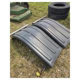 2- semi half fenders