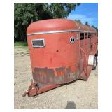 Pull type livestock trailer NO TITLE