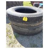 2-truck tires 285/75R24.5 no rims