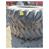 2-rear tractor tires 18.4R 42
