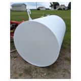 500 gal fuel tank white