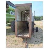 Pull type Hog chute