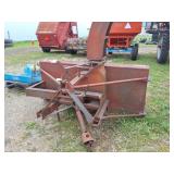 Tractor mount schweiss snowblower