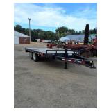 PJ deck over trailer tandem axle w/ramps