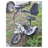 Euro Scooter battery powered w/charger like new.
