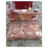L shape Small pickup fuel tank and pump