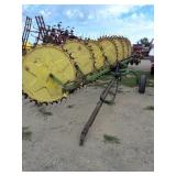 J.D.  #567-7 wheel hay rake