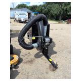 Agri-fab pull type lawn  vac w/ gas motor Briggs