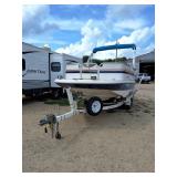 Starcraft Starship 2000 deck boat w/ trailer 150