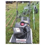 MTD walk behind snow blower