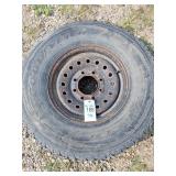 Goodyear tire and rim