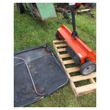 Agri-Fab pull type lawn sweep