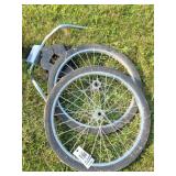 Bike wheels weight handle bar