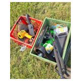 Shop tools and parts and sporting goods