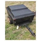 2-wheel pull type motorcycle cargo trailer