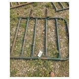 Green 6ft walk in tube gate