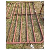 10ft red tube gate