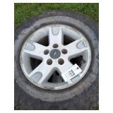 4-BF Goodrich tires and Ford rims P265/70R17