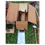 Miter saw and mirrors