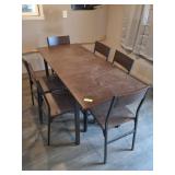 Office table with 6-chairs