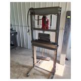 20 ton press bender on stand