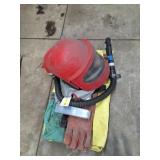 Sand blasting gear