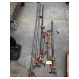6-pipe clamps
