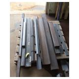 Pallet of Misc steel pieces