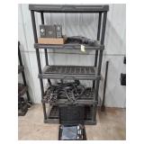 All trailer parts and rack