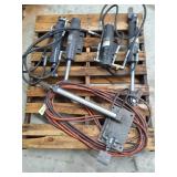 Air hose foot control 2-sets of hydraulic