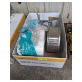 Toilet products and dispenser