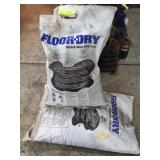 2-bags of floor dry