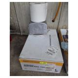 Paper towels and dryer