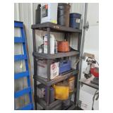 Shelf and contents