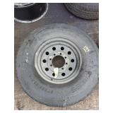 8-blot rim with ST235/85R16 Hercules tire