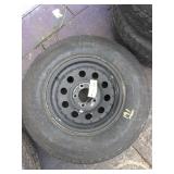 5bolt rim and ST215/75R14 TIre