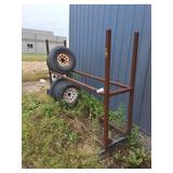 Tire rack and tires