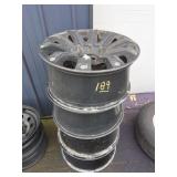 4-8 bolt aluminum rims